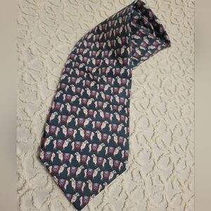 Beaufort Tie Rack 100% Silk Neck Tie Made Italy Sheep